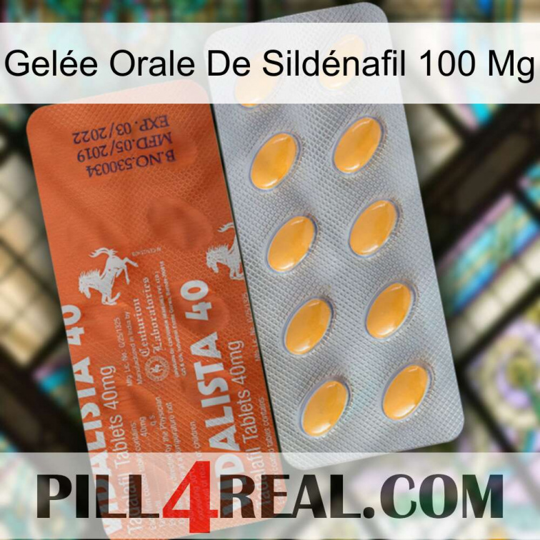Gelée Orale De Sildénafil 100 Mg 43